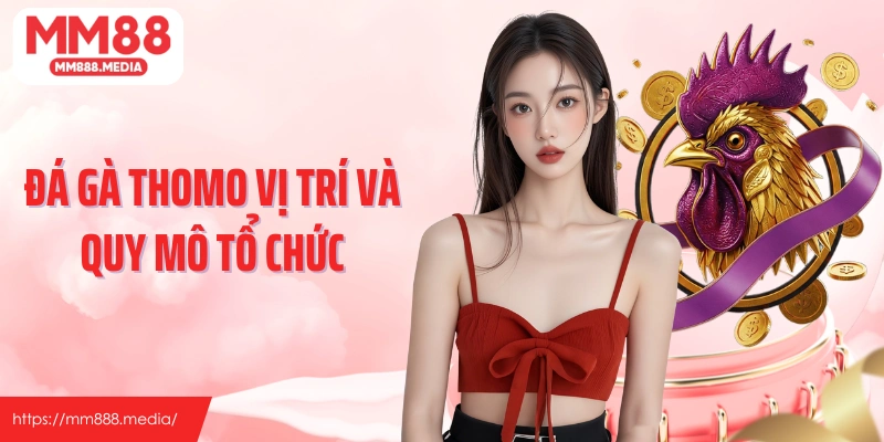 Đá gà Thomo vị trí và quy mô tổ chức